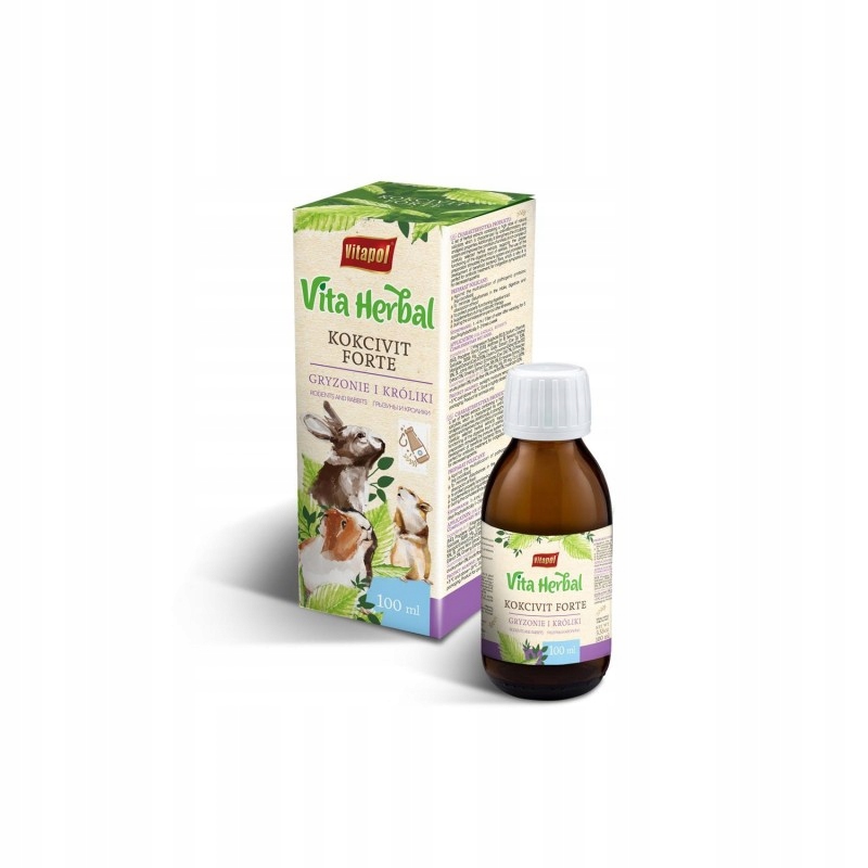 VITA HERBAL KROPLE PRZECIWZAPALNE I PRZECIWBÓLOWE DLA GRYZONI I KRÓLIKA VIT - f08e8666dc30973eabf15b1db4393d8a