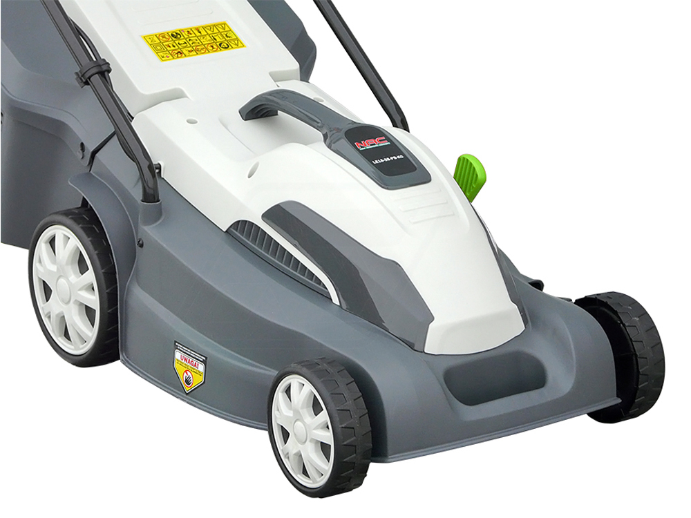 KOSIARKA ELEKTRYCZNA NAC LE 16-38-PB-KC MOC 1600 W SZEROKOŚĆ KOSZENIA 38 CM