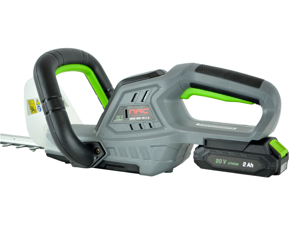 NOŻYCE AKUMULATOROWE DO ŻYWOPŁOTU NAC HB20-B20-45-L-S 20 V OSTRZE 45,5 CM