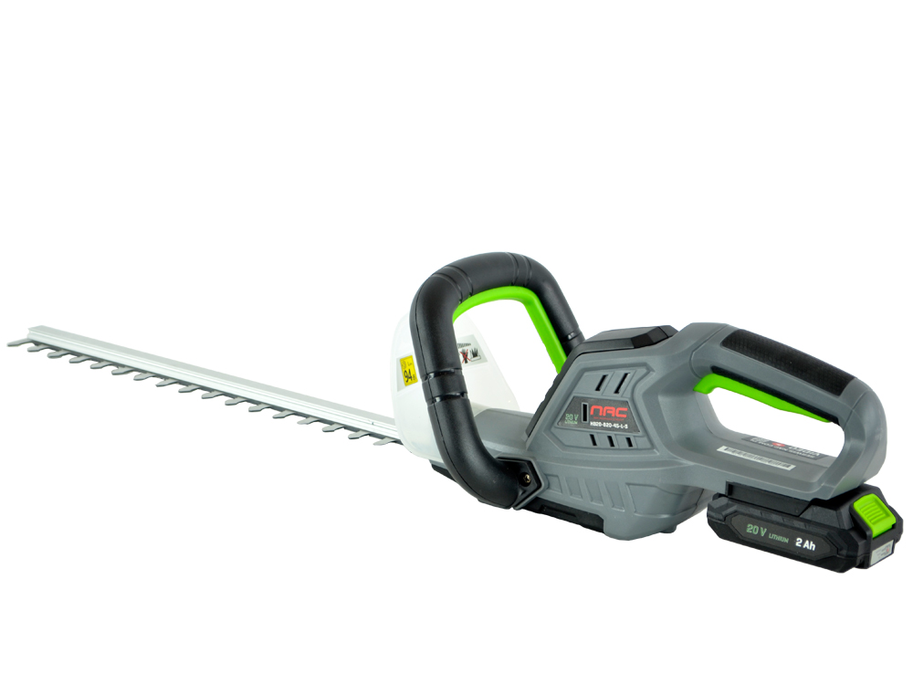 NOŻYCE AKUMULATOROWE DO ŻYWOPŁOTU NAC HB20-B20-45-L-S 20 V OSTRZE 45,5 CM