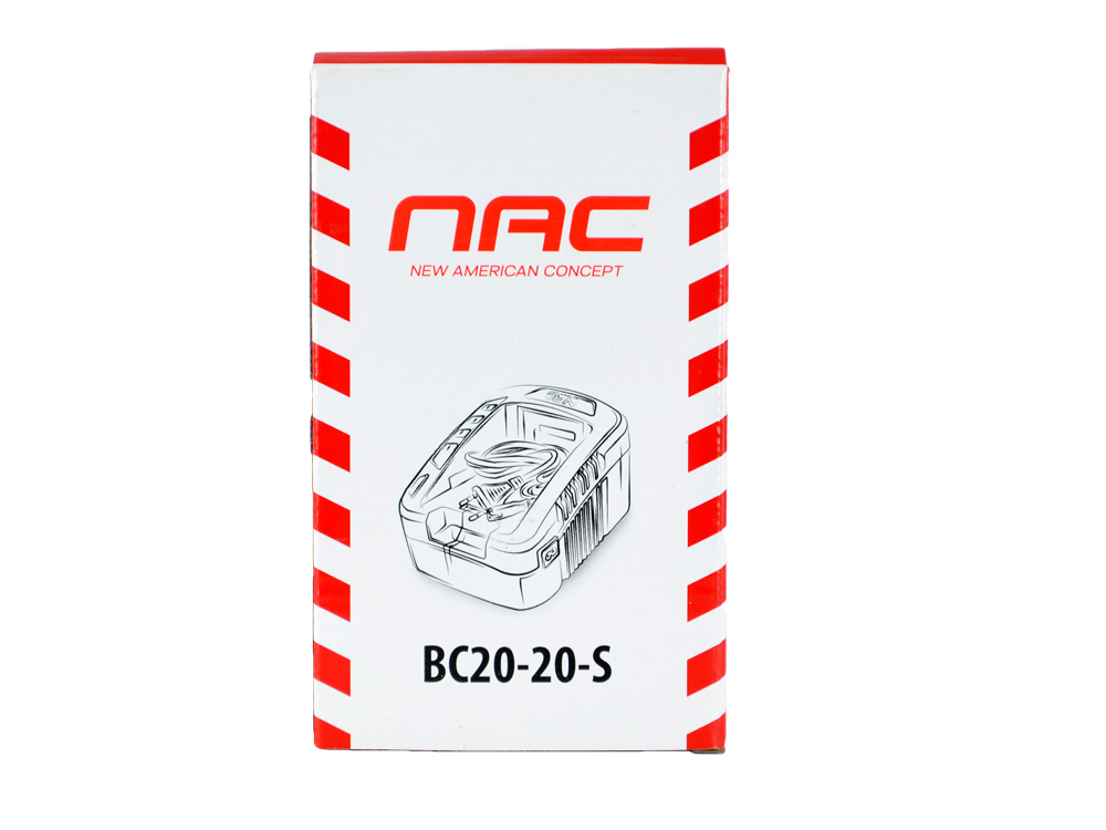 ŁADOWARKA NAC BC20-20-S DO AKUMULATORÓW NAC 20 V Z SERII AKUMULTISYSTEM 20V