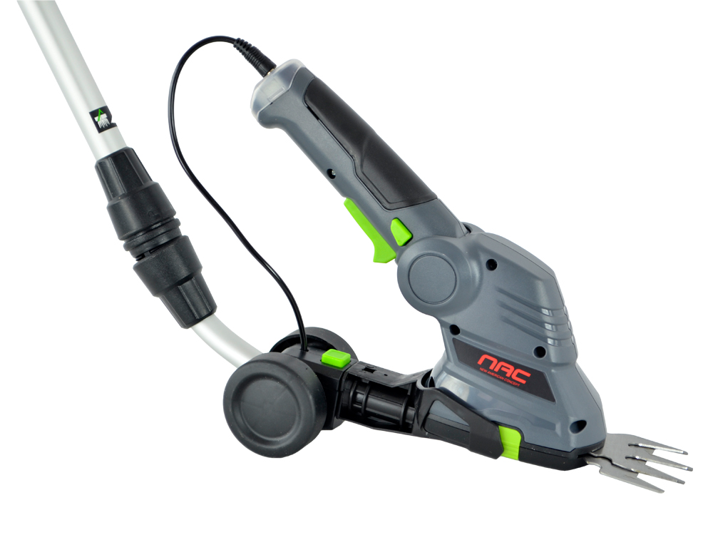 NOŻYCE AKUMULATOROWE DO TRAWY I KRZEWÓW NAC TA 72H-B15-JN 7.2 V + UCHWYT