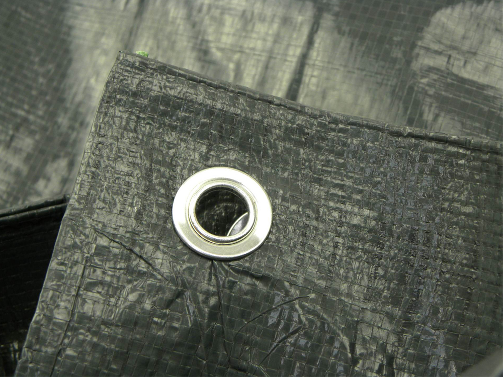 PLANDEKA UNIWERSALNA WZMACNIANA GRUBA 6x12 M SZARA GEKO G70546 120 g/mkw