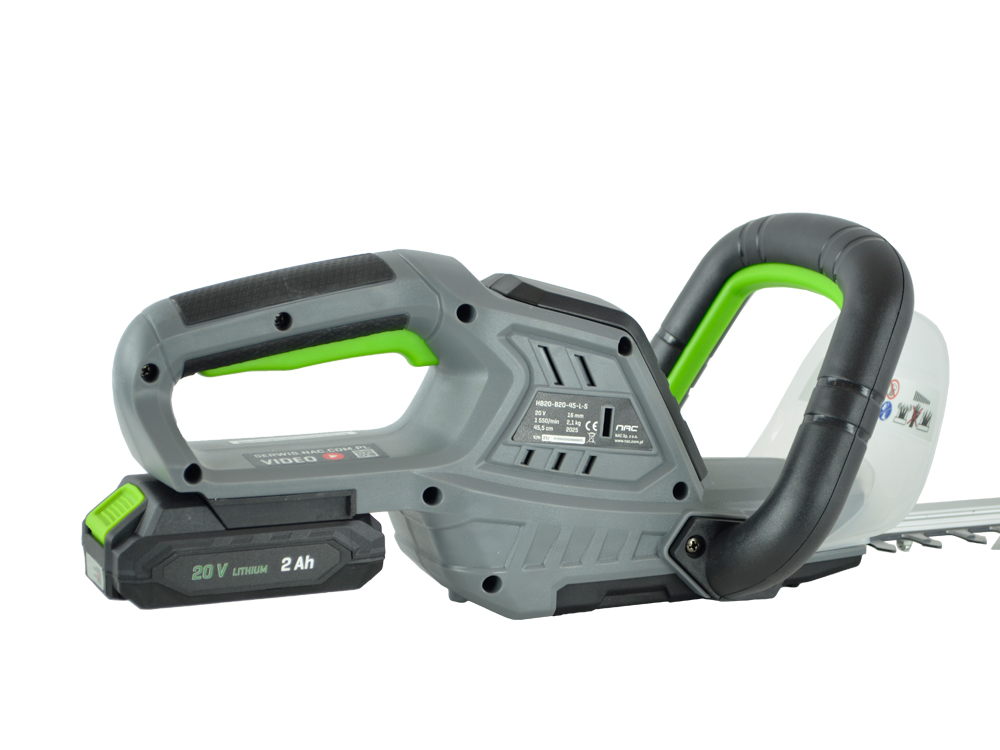 NOŻYCE AKUMULATOROWE DO ŻYWOPŁOTU NAC HB20-B20-45-L-S 20 V OSTRZE 45,5 CM