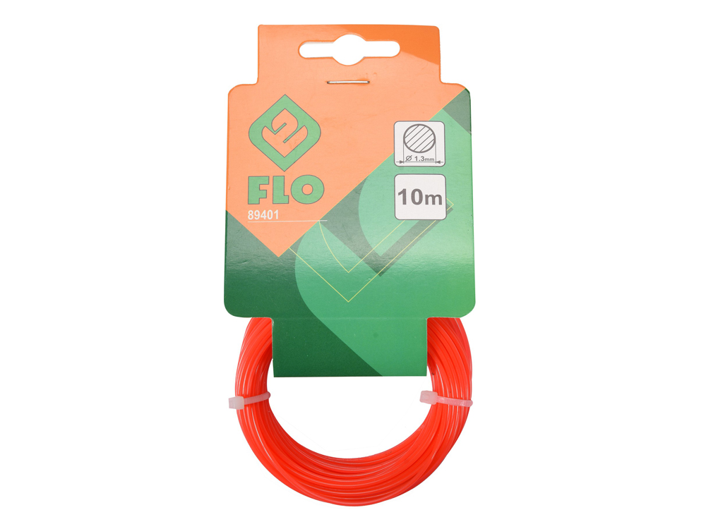 ŻYŁKA TNĄCA DO KOS I PODKASZAREK 1.3 MM 10 MB FLO 89401 OKRĄGŁA