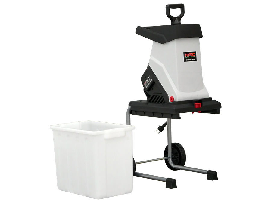 ROZDRABNIACZ DO GAŁĘZI NAC SHE 250B-BOX-G 2500 W NOŻOWY + POJEMNIK
