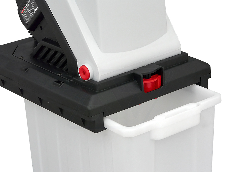 ROZDRABNIACZ DO GAŁĘZI NAC SHE 250B-BOX-G 2500 W NOŻOWY + POJEMNIK