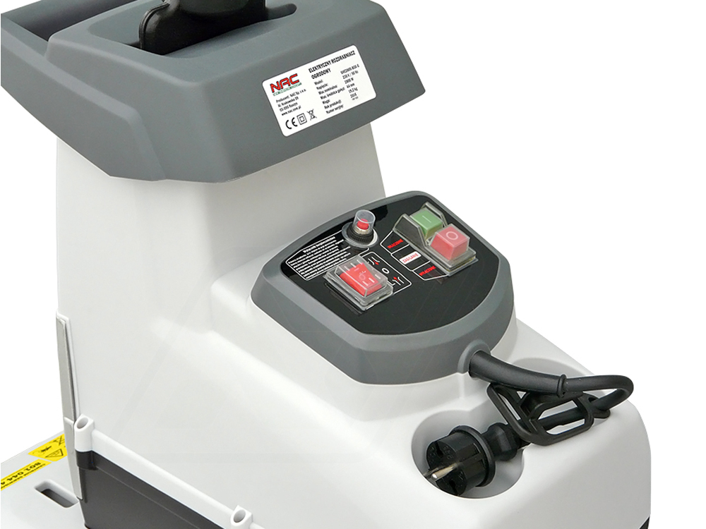 ROZDRABNIACZ DO GAŁĘZI NAC SHE280S-BOX-G 2800 W FREZ BIEG WSTECZNY POJ