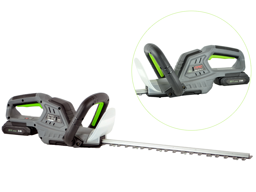 NOŻYCE AKUMULATOROWE DO ŻYWOPŁOTU NAC HB20-B20-45-L-S 20 V OSTRZE 45,5 CM