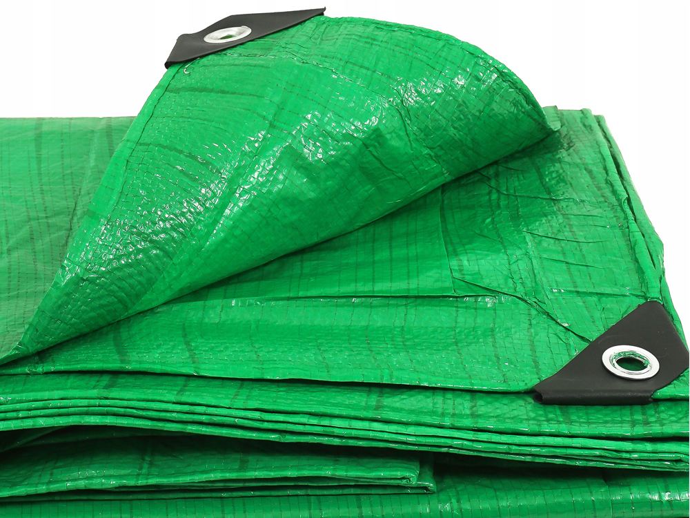 PLANDEKA UNIWERSALNA 4x6 M ZIELONA VERKE V50004 60 g/m WZMACNIANE NAR