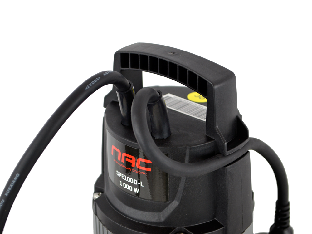 POMPA ZATAPIALNA DO BRUDNEJ WODY NAC SPE 100D-L MOC 1000 W 16 000 LITR/h