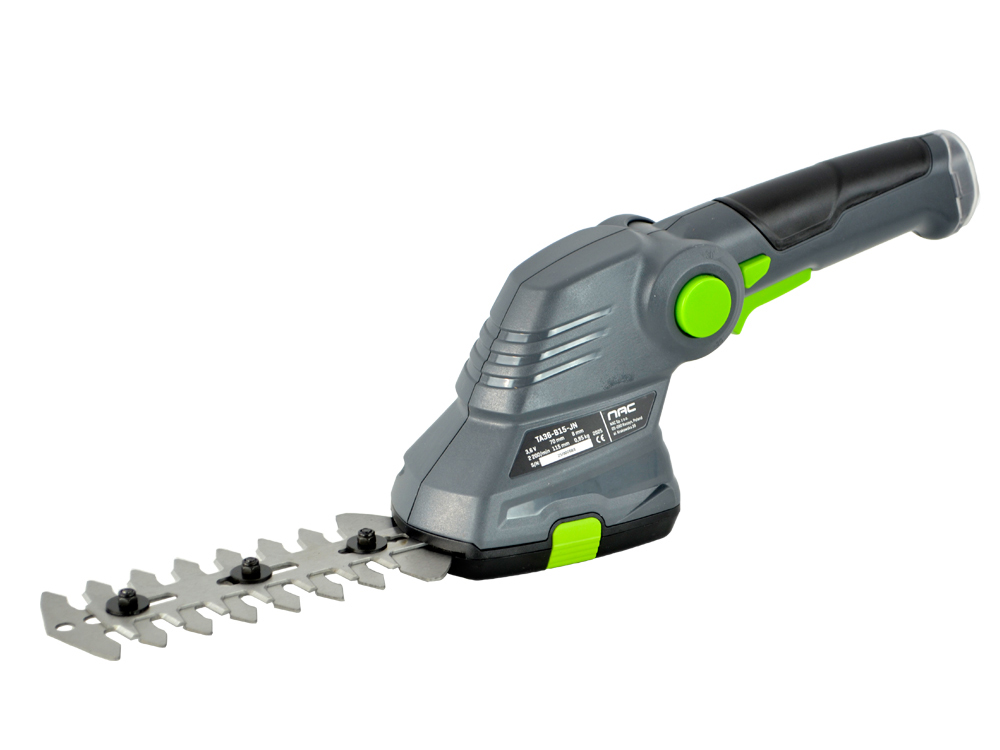 NOŻYCE AKUMULATOROWE DO TRAWY I KRZEWÓW NAC TA 72H-B15-JN 7.2 V + UCHWYT