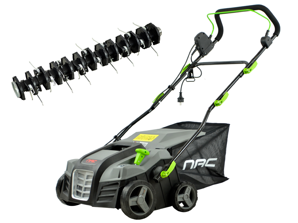 WERTYKULATOR AERATOR NAC SCE200-40-W 2000 W 2 WAŁKI SZER. 40 CM 2 FUNKCJE