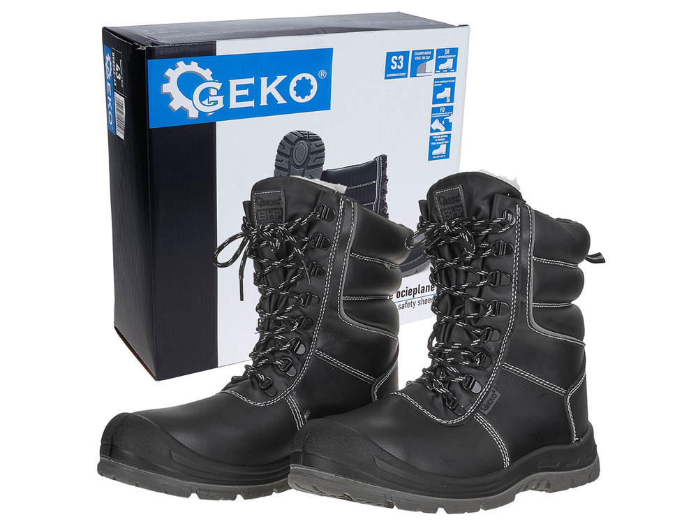BUTY ROBOCZE OCHRONNE OCIEPLANE SKÓRZANE S-3 E FO SRC G90562 ROZMIAR 40