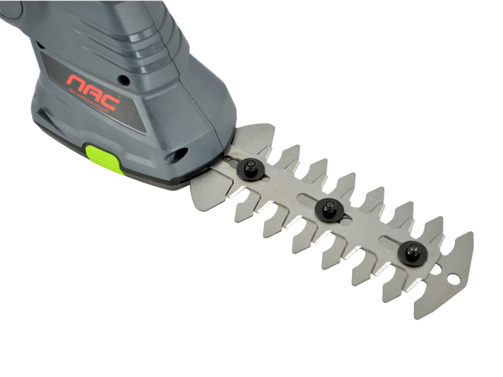 NOŻYCE AKUMULATOROWE DO TRAWY I KRZEWÓW NAC TA 72H-B15-JN 7.2 V + UCHWYT