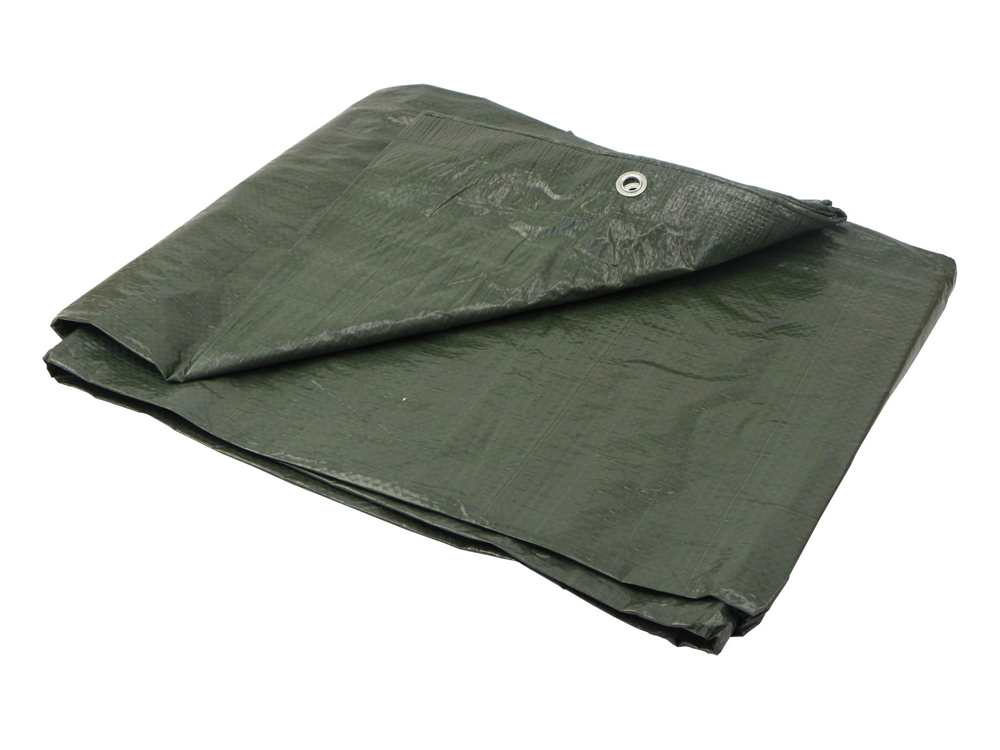 PLANDEKA UNIWERSALNA WZMACNIANA 10x12 M ZIELONA GEKO G70364 90 g/mkw