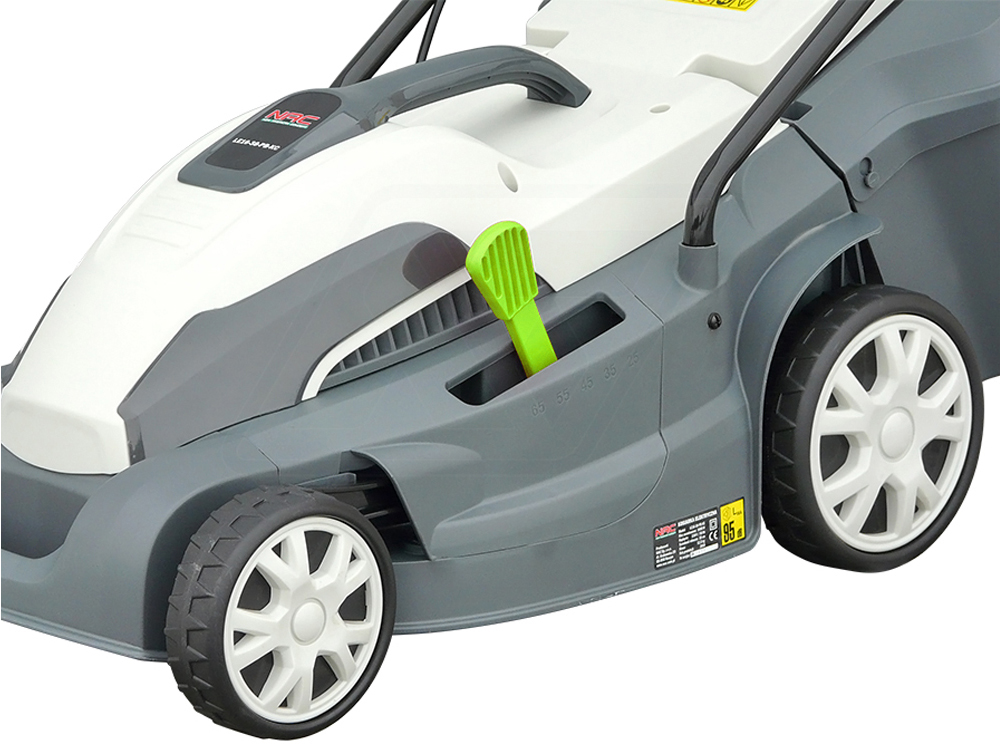 KOSIARKA ELEKTRYCZNA NAC LE 16-38-PB-KC MOC 1600 W SZEROKOŚĆ KOSZENIA 38 CM