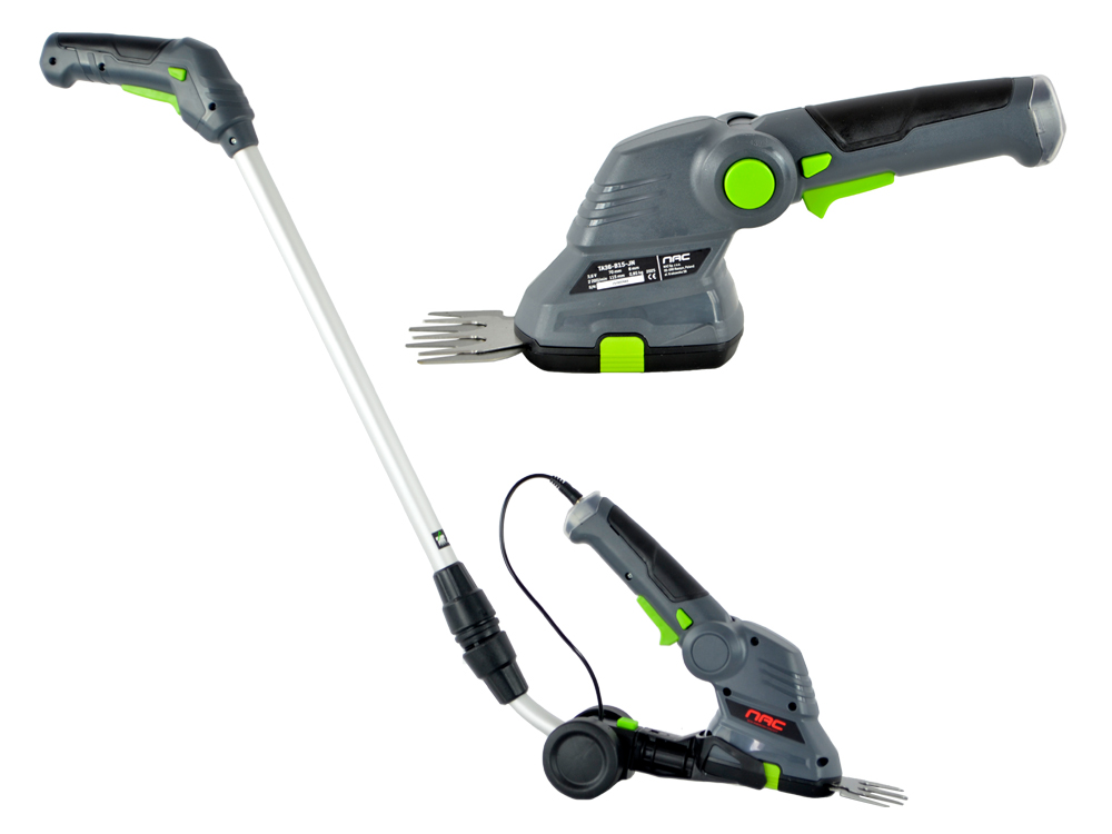 NOŻYCE AKUMULATOROWE DO TRAWY I KRZEWÓW NAC TA 72H-B15-JN 7.2 V + UCHWYT