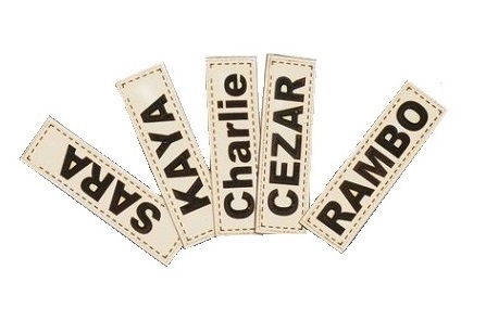 Legowisko dla psa 130x105 cm personalizowane wodoodporne brązowe