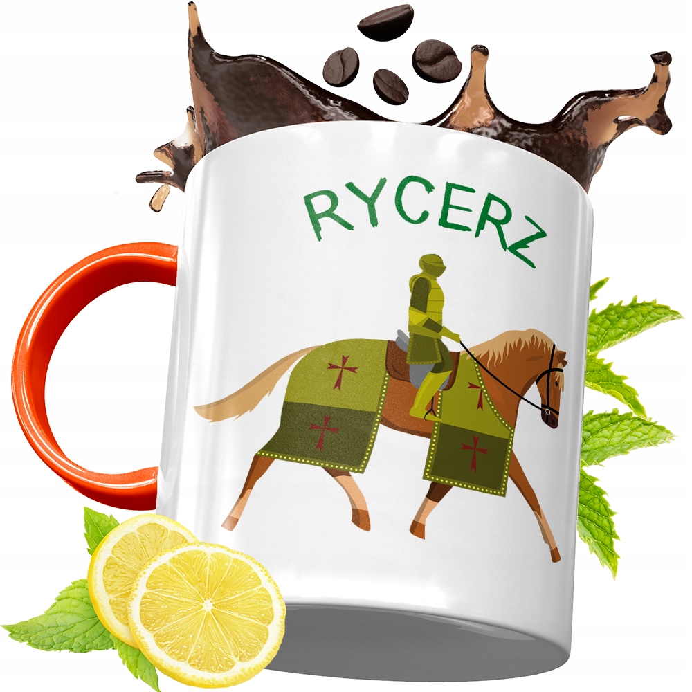 Kubek Pomarańczowy Dla Dzieci Na Dzień Dziecka Z Nadrukiem Ze Zdjęciem