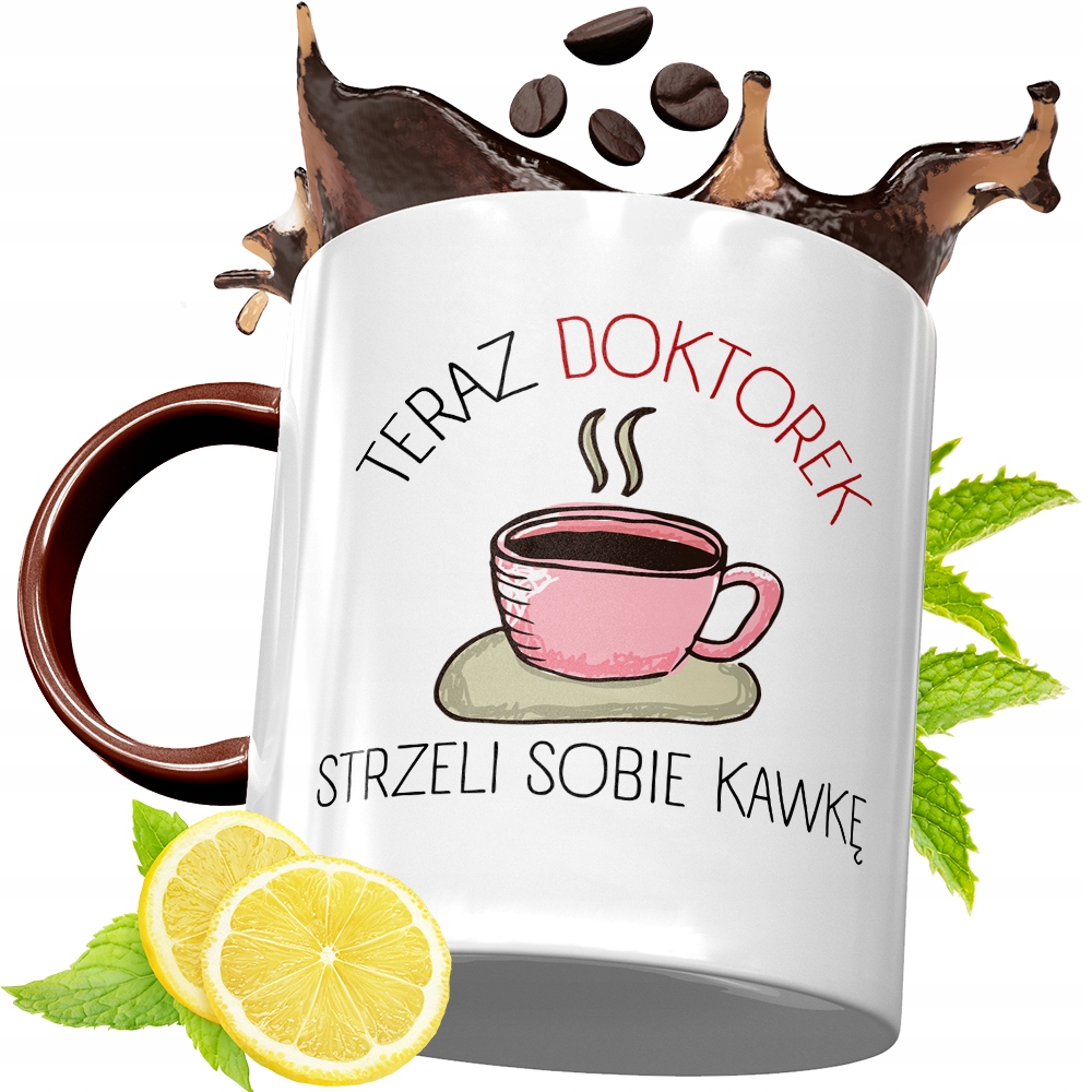 Kubek Bordowy Dla Doktora Na Urodziny Prezent Z Nadrukiem Ze Zdjęciem