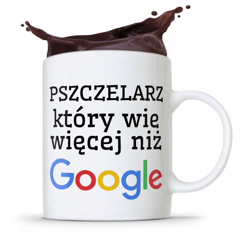 Kubek Prezent Dla Pszczelarza Wie Więcej Niż Gogle Z Nadrukiem Ze Zdjęciem