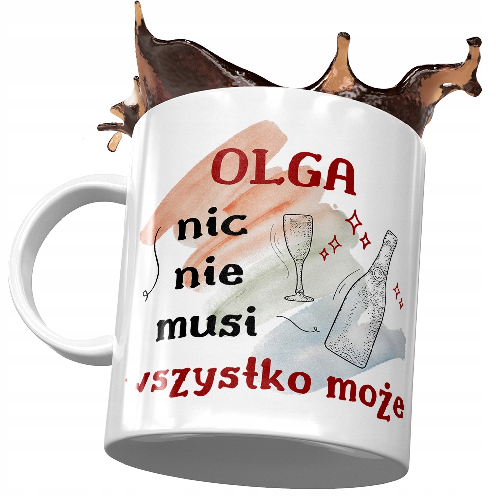 Kubek Dla Olgi Dziewczyny Koleżanki Żony Prezent Z Nadrukiem Ze Zdjęciem