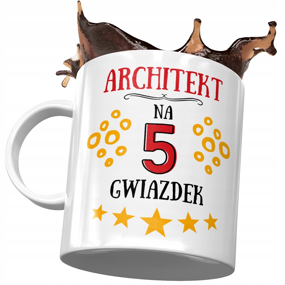 Dla Architekta Kubek Na Urodziny Na Prezent Z Nadrukiem Ze Zdjęciem