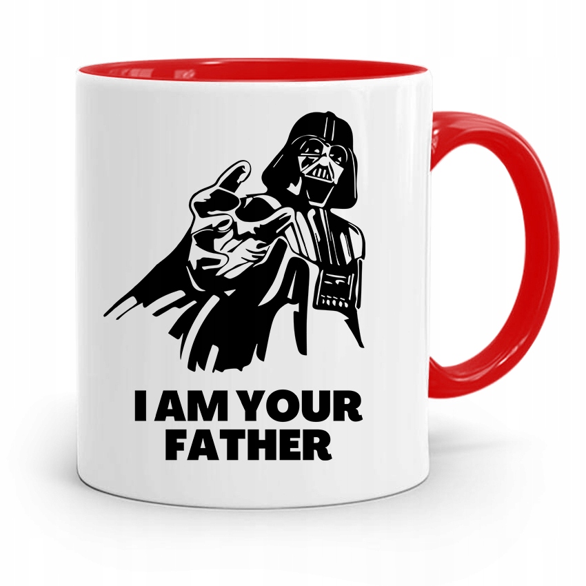 Kubek Czerwony Dla Taty Ojca I Am Your Father Z Nadrukiem Ze Zdjęciem