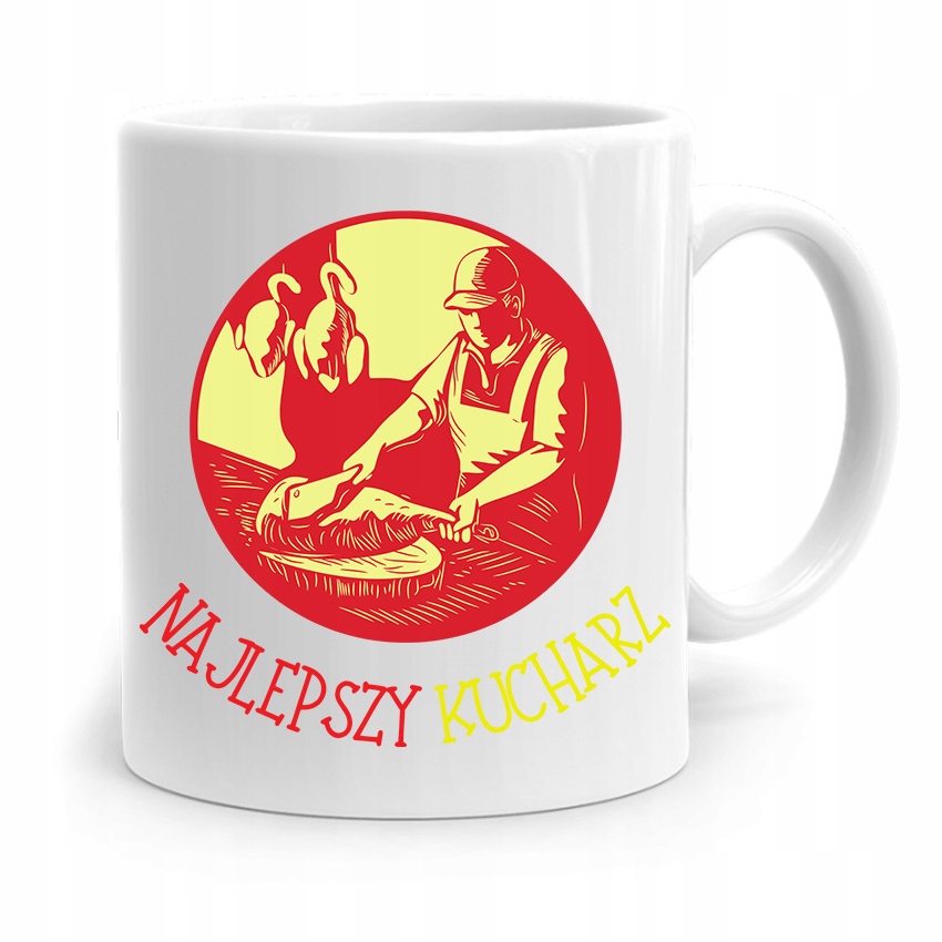 Kubek Prezent Dla Najlepszego Kucharza Kucharki Z Nadrukiem Ze Zdjęciem