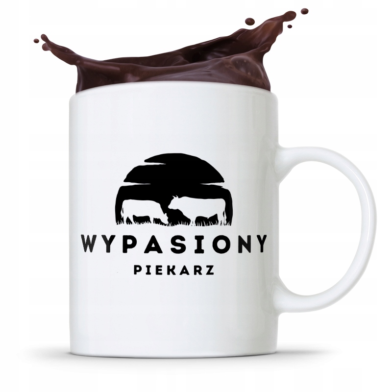 Kubek Prezent Dla Piekarza Cukiernika Wypasiony Z Nadrukiem Ze Zdjęciem