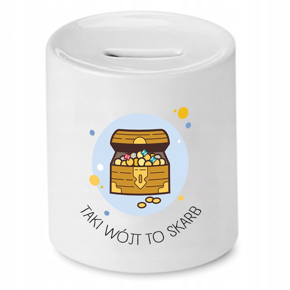 Skarbonka Prezent Dla Wójta Taki Wójt To Skarb Z Nadrukiem Ze Zdjęciem