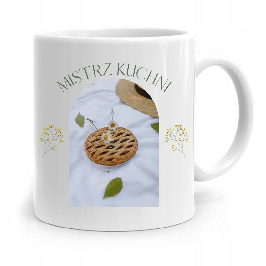 Kubek Prezent Dla Kucharza Kucharki Mistrz Kuchni Z Nadrukiem Ze Zdjęciem