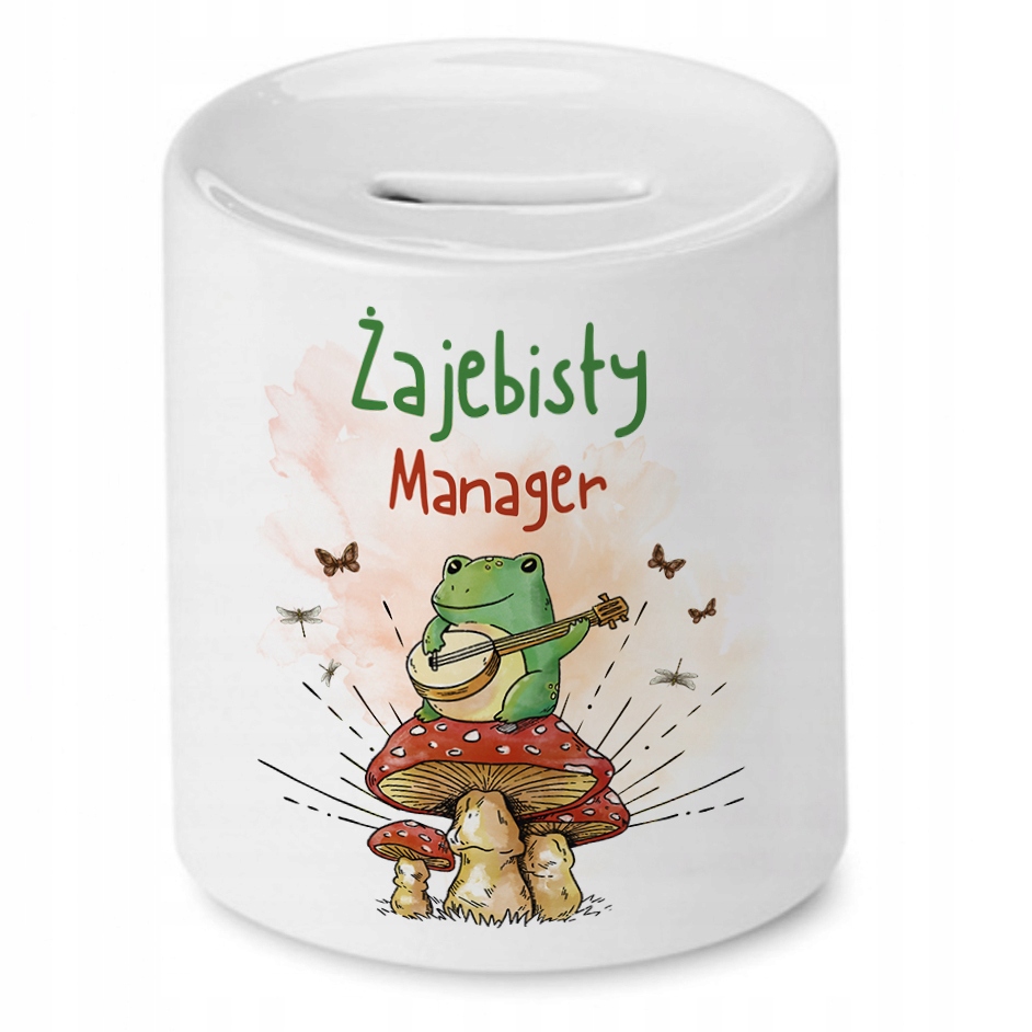 Skarbonka Dla Menagera Na Urodziny Prezent Z Nadrukiem Ze Zdjęciem