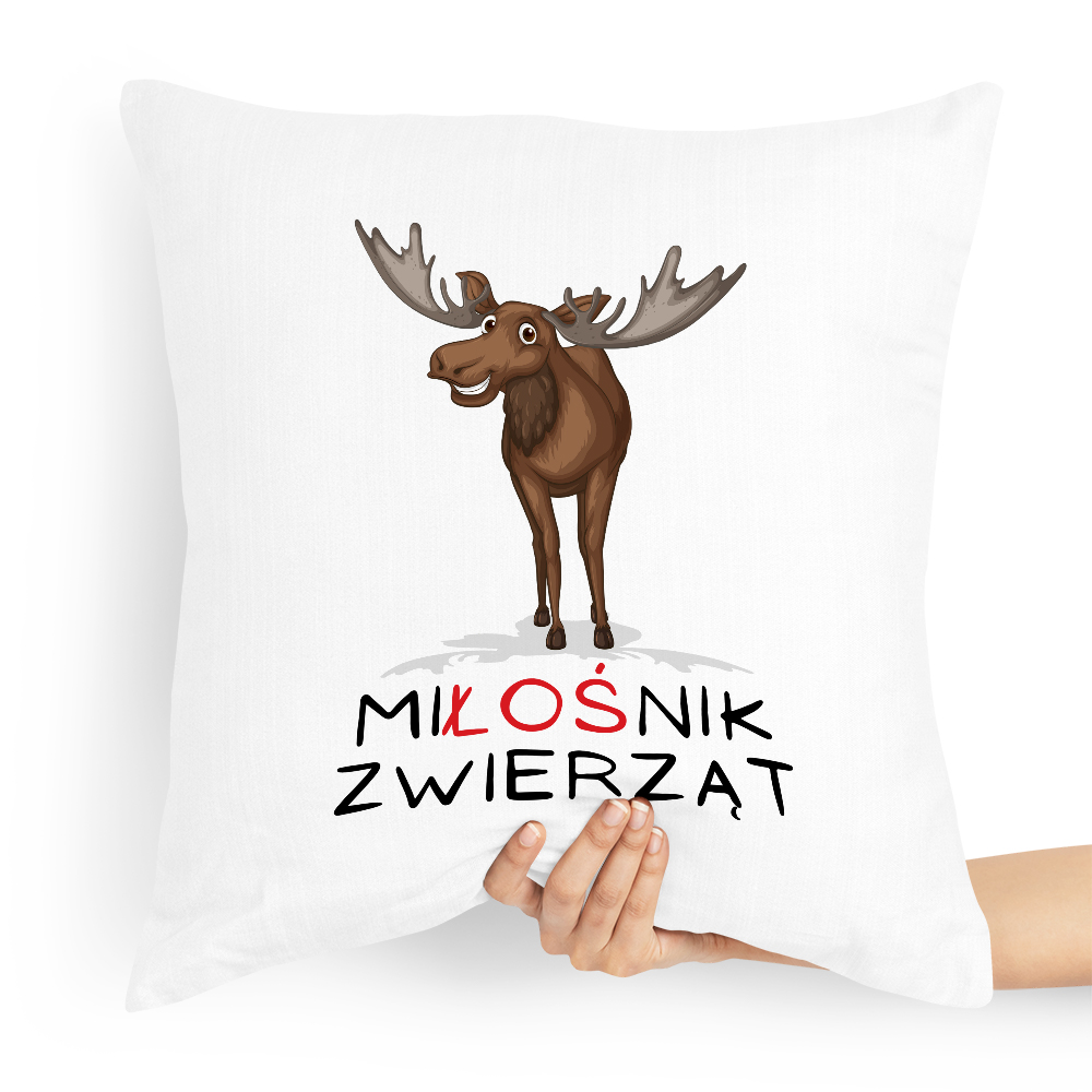 Poduszka Prezent Dla Weterynarza Miłośnik Z Nadrukiem Ze Zdjęciem