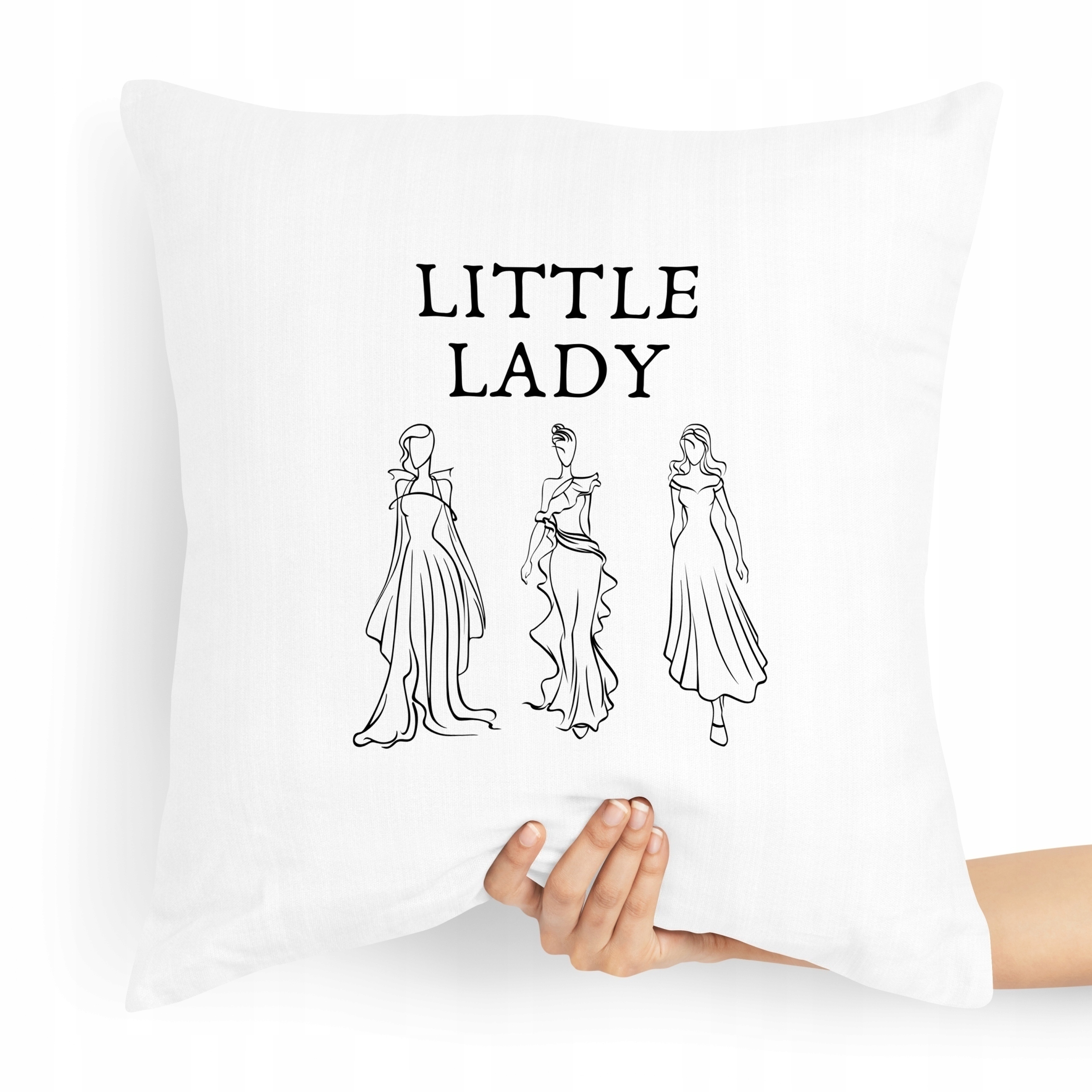 Poduszka Prezent Dla Córki Little Lady Prezent Z Nadrukiem Ze Zdjęciem