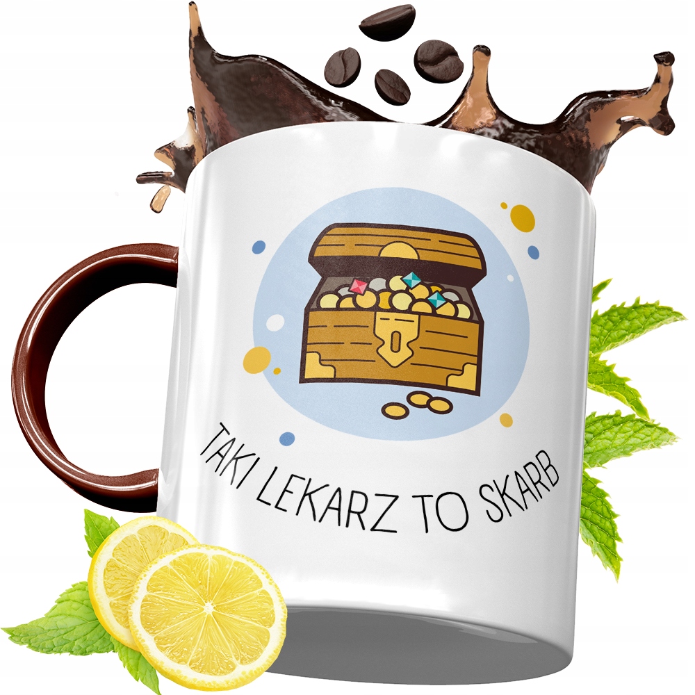 Kubek Bordowy Dla Doktora Na Urodziny Prezent Z Nadrukiem Ze Zdjęciem