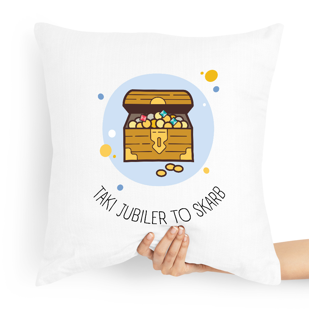 Prezent Poduszka Dla Jubilera To Skarb Z Nadrukiem Ze Zdjęciem