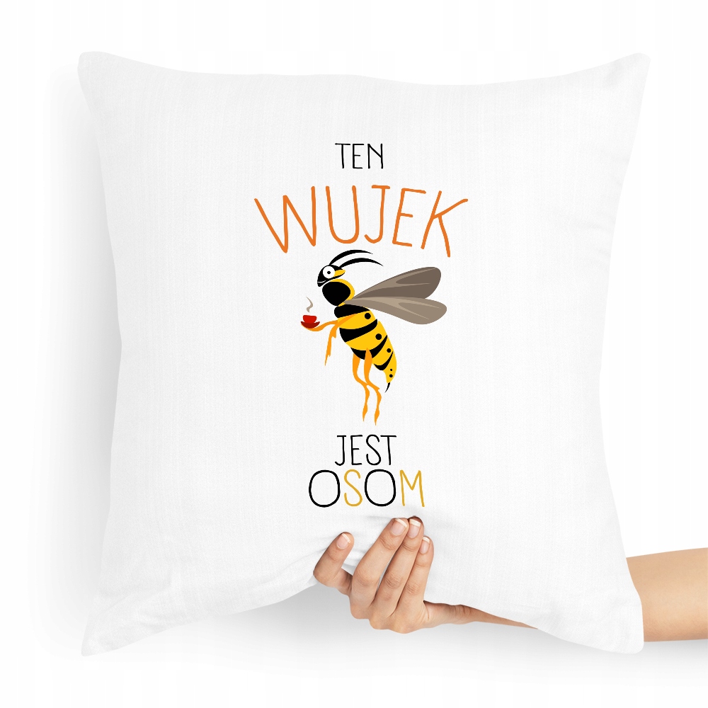 Poduszka Dla Wujka Ten Wujek Jest Osom Prezent Z Nadrukiem Ze Zdjęciem