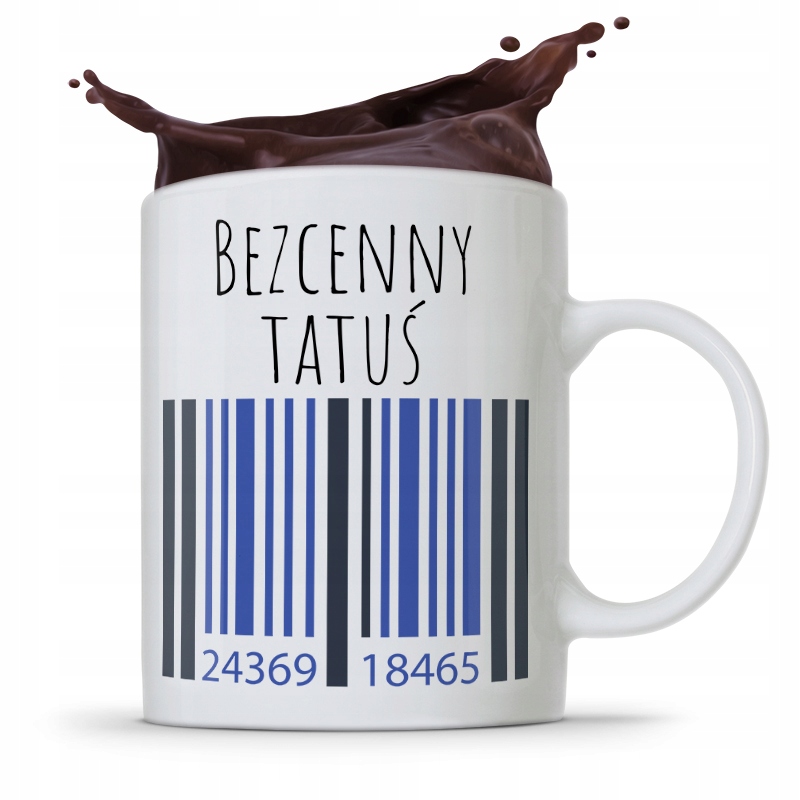 Kubek Na Dzień Ojca Dla Taty Bezcenny Tatuś Z Nadrukiem Ze Zdjęciem