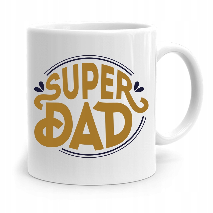 Kubek Na Dzień Ojca Dla Taty Super Dad Prezent Z Nadrukiem Ze Zdjęciem