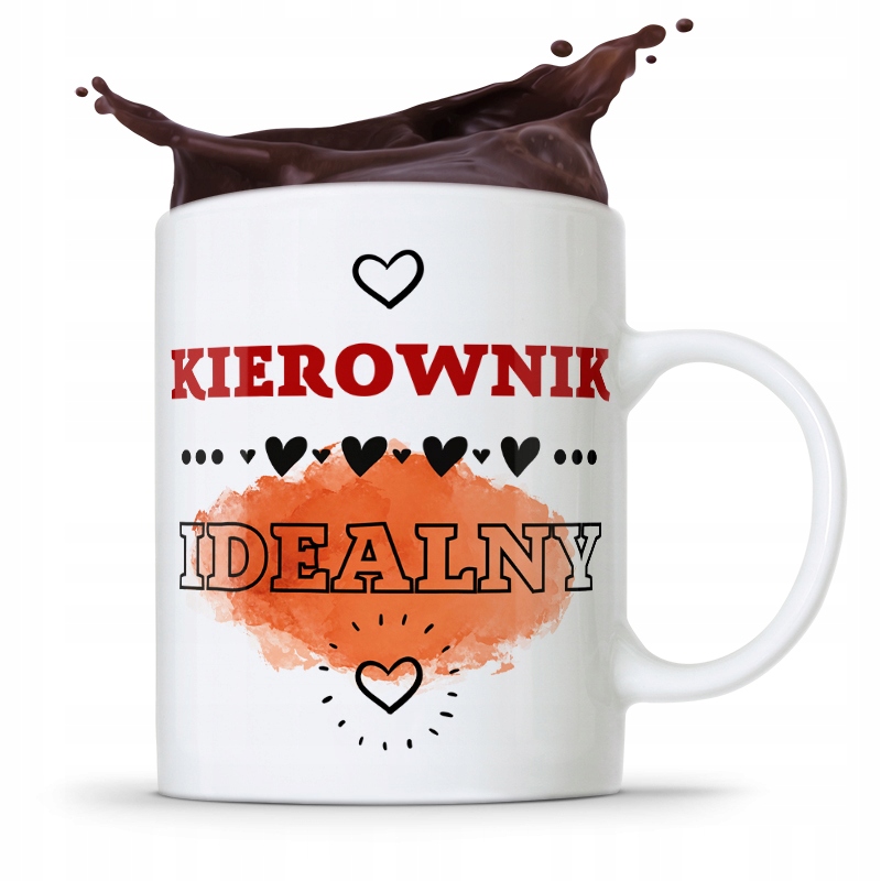 Kubek Prezent Dla Kierownika Kierownik Idealny Z Nadrukiem Ze Zdjęciem