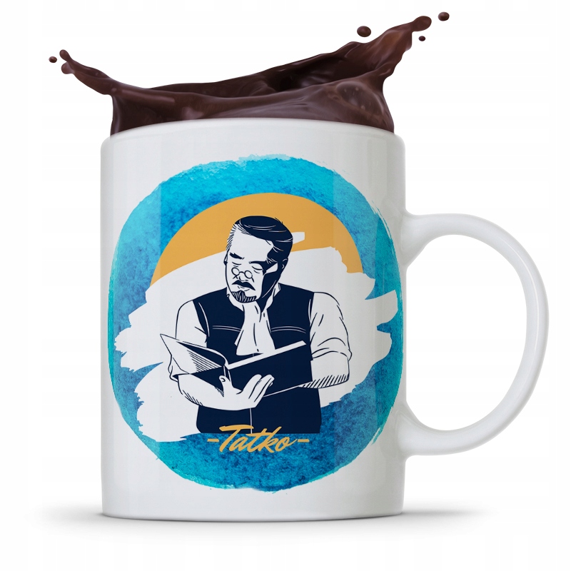 Kubek Na Dzień Ojca Dla Taty Tatko Prezent Z Nadrukiem Ze Zdjęciem