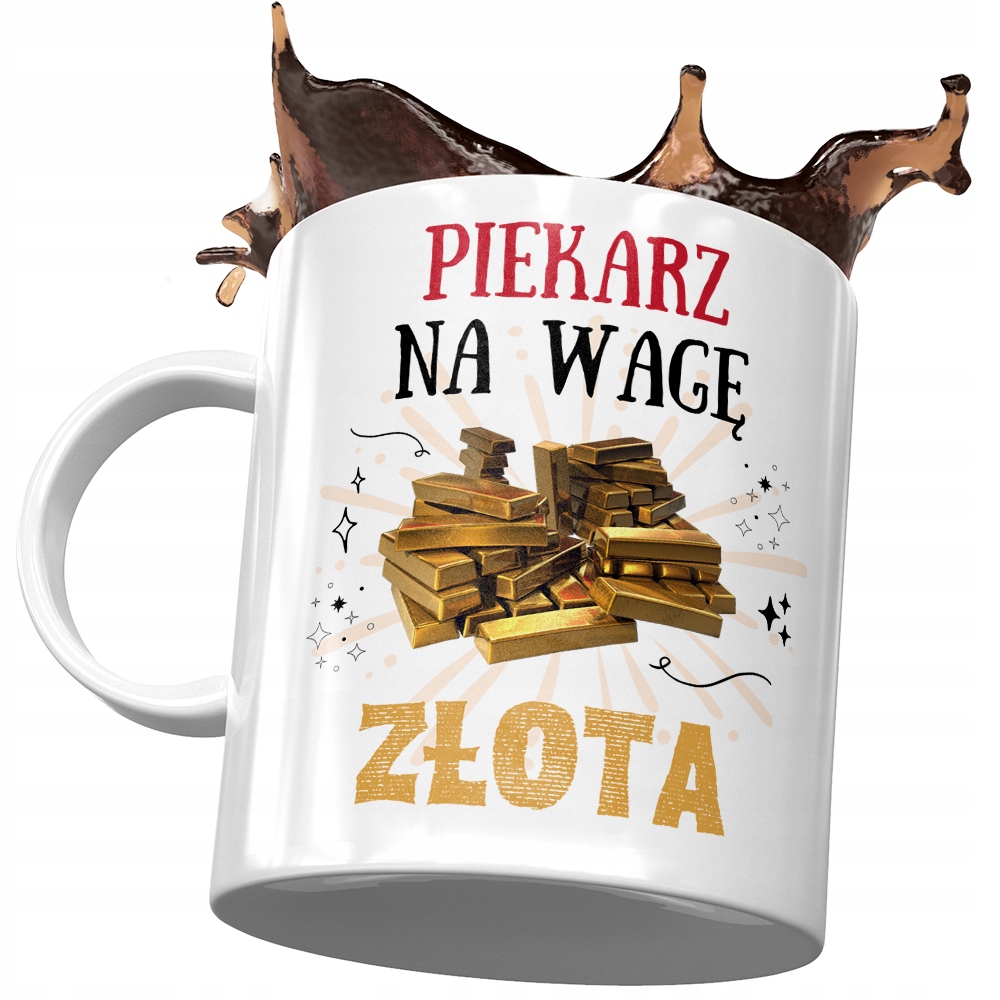 Dla Piekarza Kubek Na Urodziny Na Prezent Z Nadrukiem Ze Zdjęciem