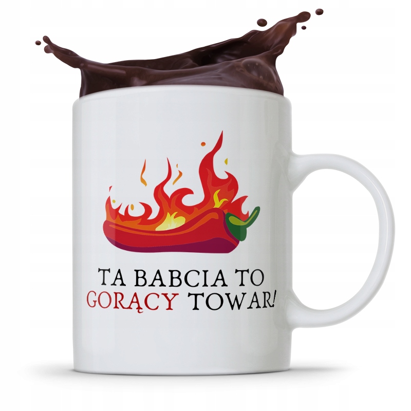 Kubek Dla Babci Na Imieniny Gorący Towar Z Nadrukiem Ze Zdjęciem