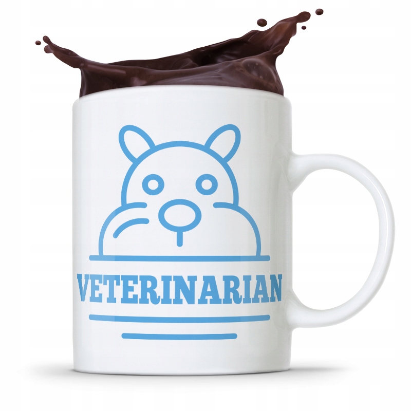 Kubek Dla Weterynarza Veterinarian Prezent Z Nadrukiem Ze Zdjęciem