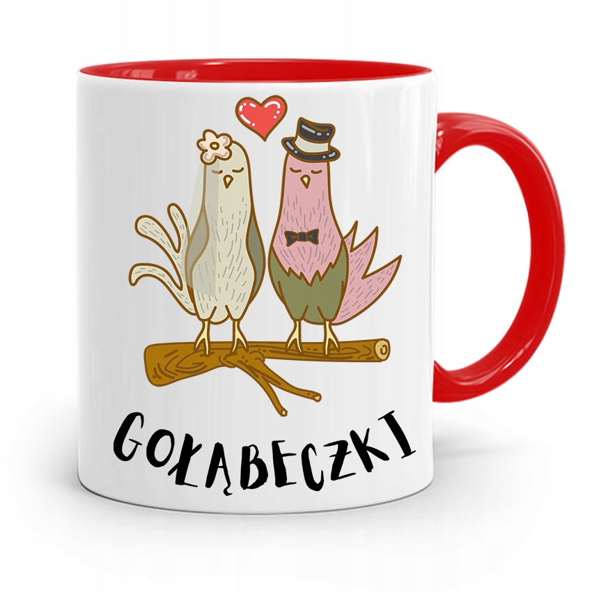 Kubek Czerwony Dla Dziewczyny Z Nadrukiem Ze Zdjęciem