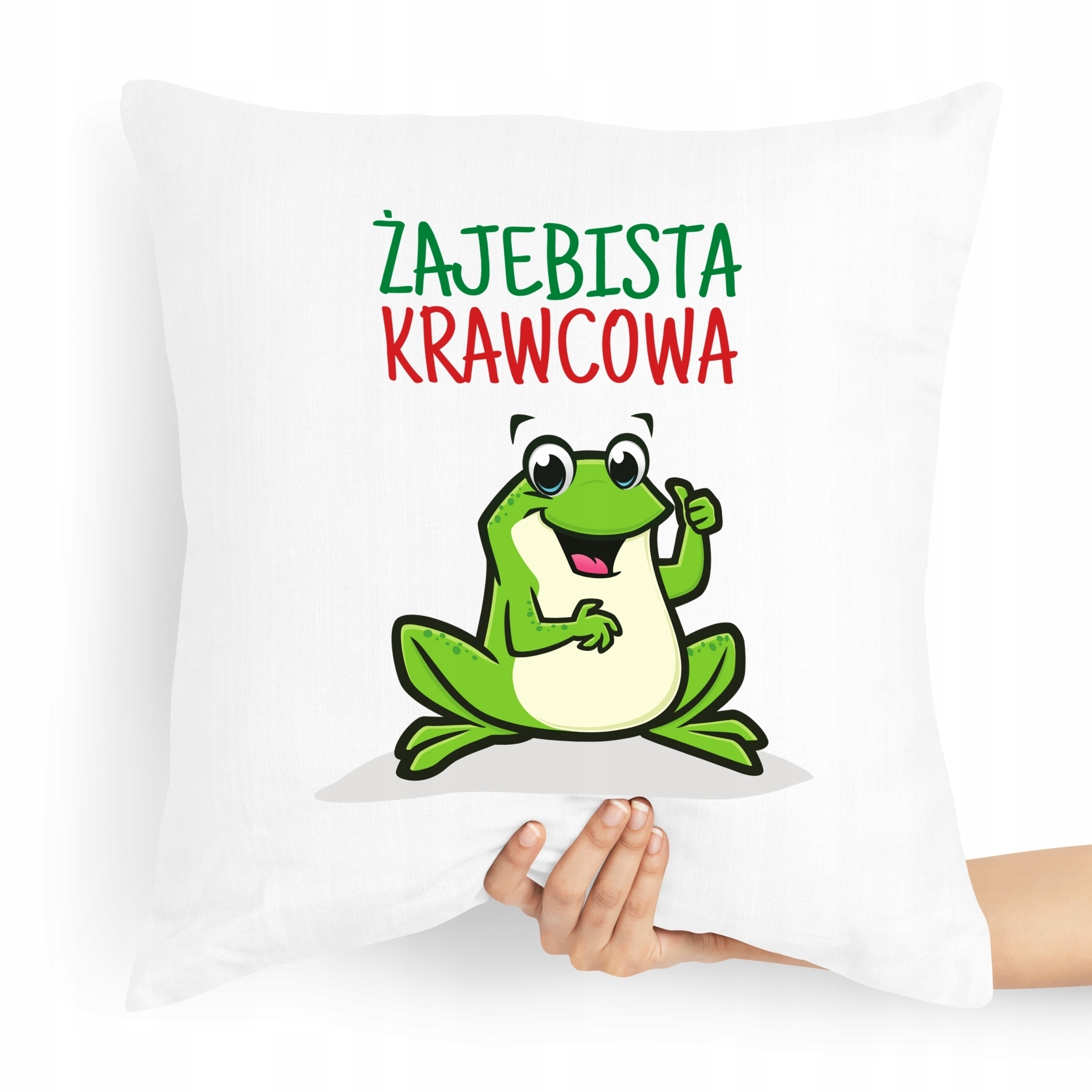 Poduszka Dla Krawcowej Krawca Żajebista Krawcowa Z Nadrukiem Ze Zdjęciem