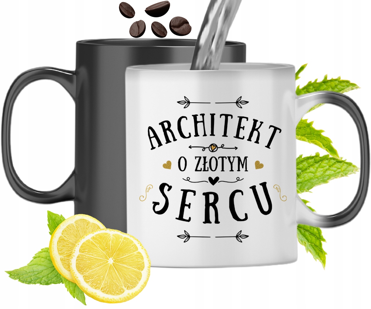 Dla Architekta Kubek Magiczny Na Prezent Urodziny Z Nadrukiem Ze Zdjęciem