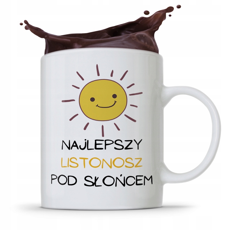 Kubek Prezent Dla Listonosza Najlepszy Pod Słońcem Z Nadrukiem Ze Zdjęciem